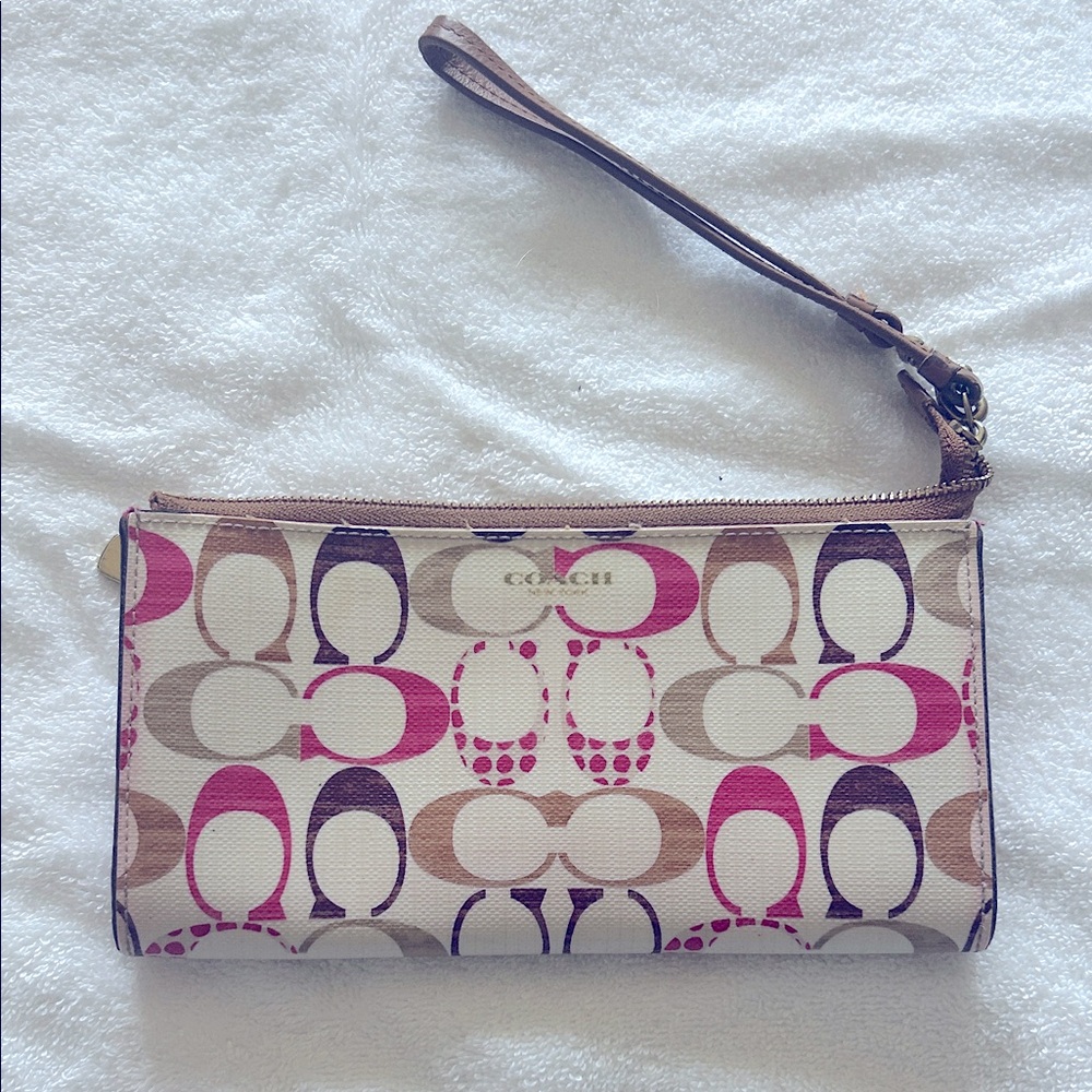 Coach Multicolor Wristlet